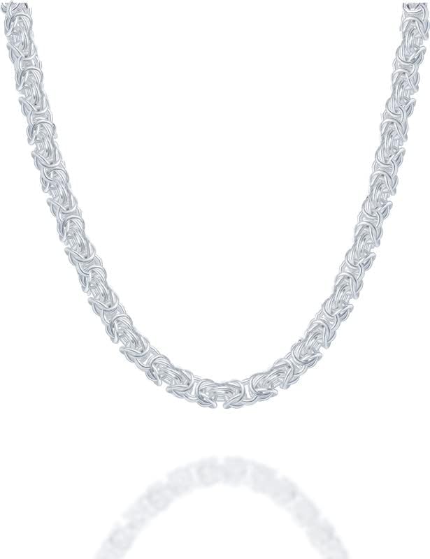 925 Sterling Silver Rope Chain with Lobster Clasp for All Styles