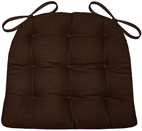 Barnett Home Decor Cotton Duck Dining Chair Pad for Comfort