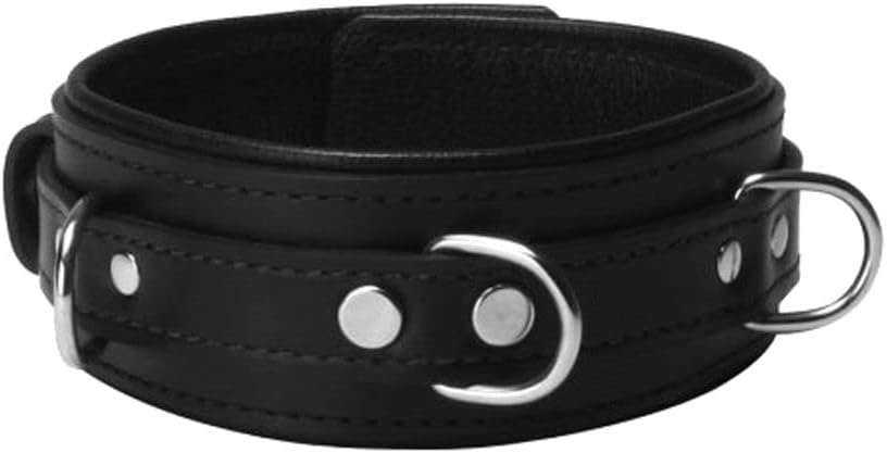 Premium Locking Bondage Collar for Ultimate Security and Comfort