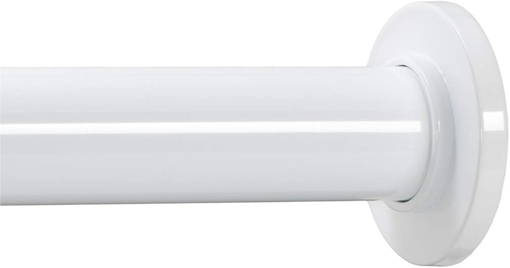 Ivilon Tension Curtain Rod - Adjustable Spring Rod for Windows