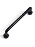 Black Cabinet Bar Pulls 3.78 in Hole Center 10 Pack - Classic Matte