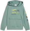 PUMA Boys' Logo Pullover Hoodie - Soft, Durable Everyday Layer