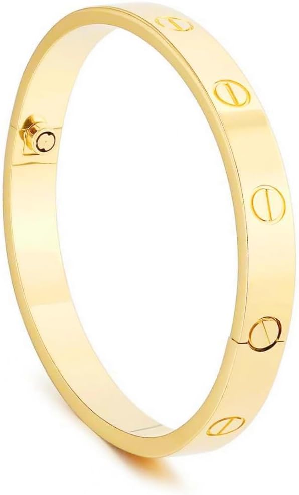 18k Gold-Plated Ladies' Bracelet - Handcrafted Artisan Charm