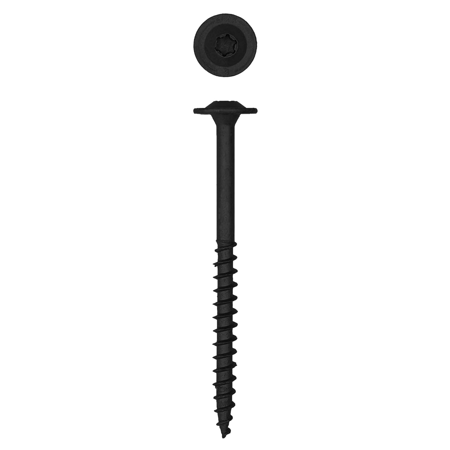SPAX 5/16 x 4 T-Star Drive Washer Head Black HCR PowerLag Screws