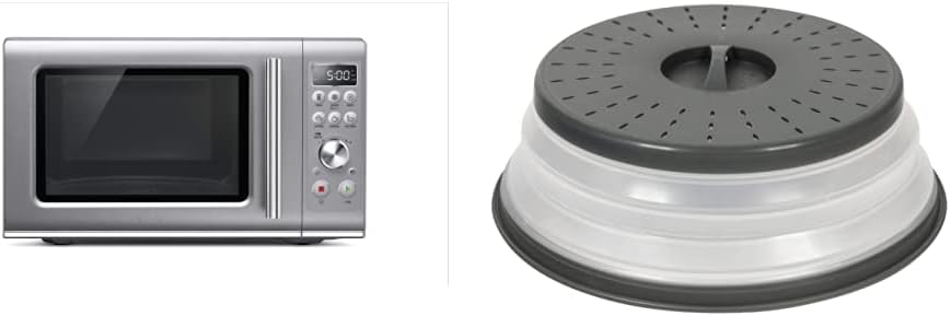 Breville Compact Wave Microwave with Splatter-Proof Cover