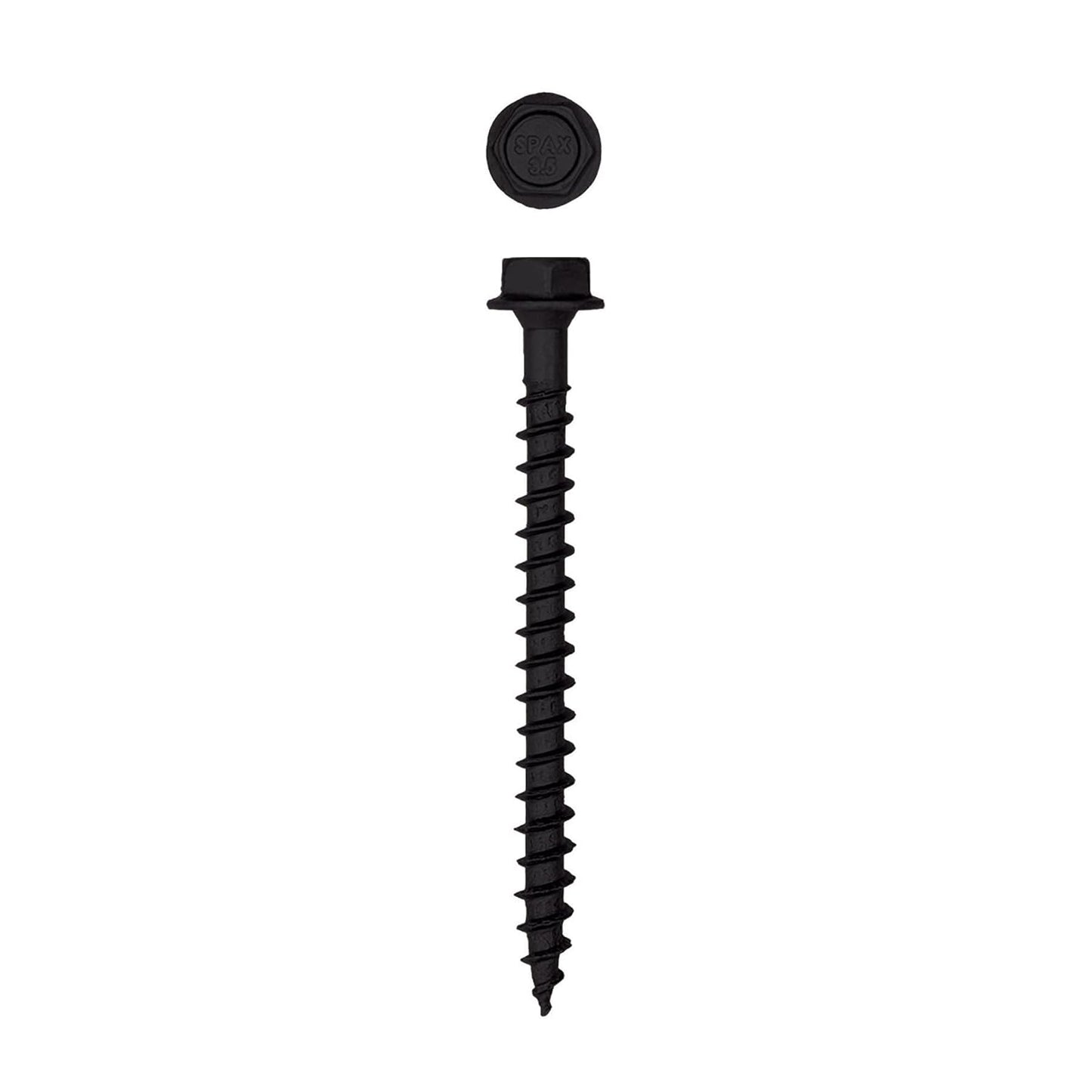 SPAX 5/16 x 3-1/2 Exterior Hex Head Structural Wood Lag Screws
