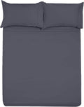 SlumberWell 4 Piece Microfiber Fitted Sheet Set RV Bunk - Deep Pocket