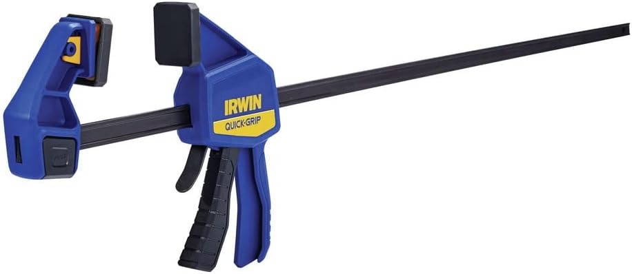 IRWIN QUICK-GRIP One-Handed Bar Clamp for Easy Clamping Tasks