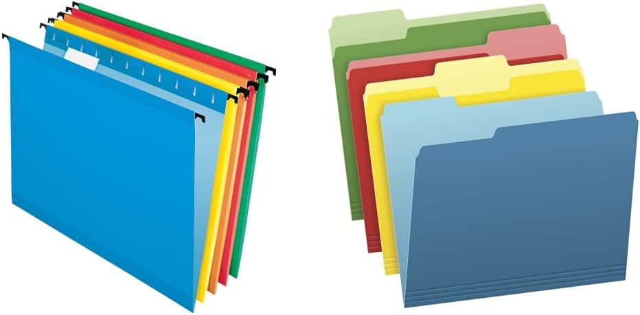Pendaflex SureHook Reinforced Hanging Folders for Easy Filing