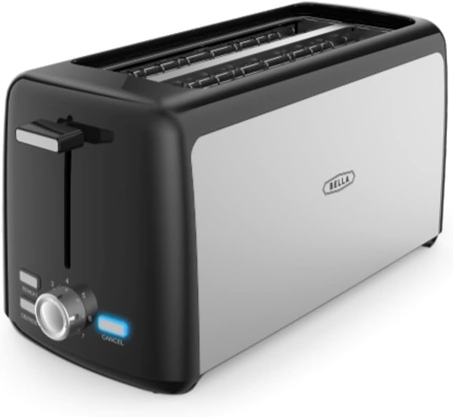 BELLA 4 Slice Toaster: Perfect for All Your Toasting Needs
