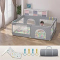 Baby Playpen Indoor & Outdoor Kids Activity Center - Spacious Safe