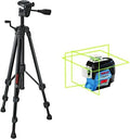 GLL3-330CG 360-Degree Green Beam Three-Plane Laser Level - Precise