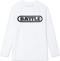Battle Men's Long Sleeve Performance Shirt - Logo Pops!