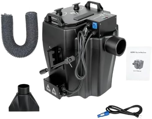 6000W Dry Ice Fog Machine for Stunning Low Lying Effects