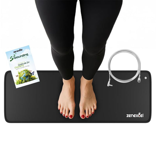 Zenexcel Grounding Mat for Feet, Sleep, Pain Relief & Energy