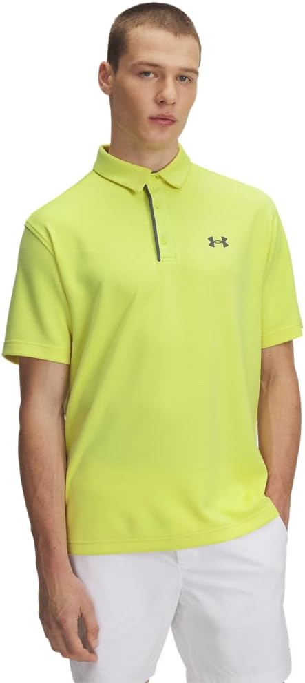 Under Armour Men's Tech Golf Polo: Soft, Light & Breathable Fabric