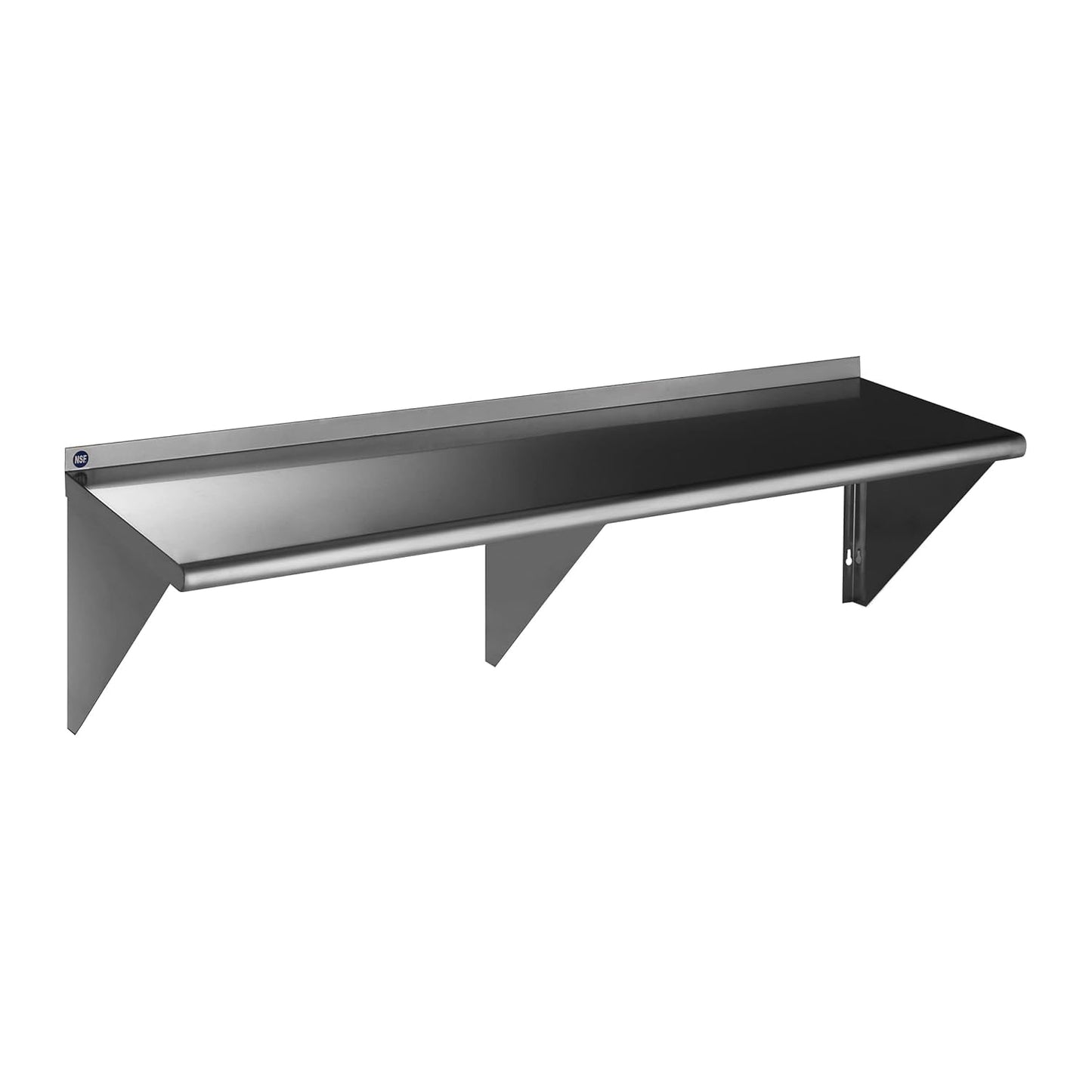 Commercial Grade Stainless Steel Shelf 18x60 - 450lb Capacity