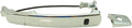 TRQ Front Left Exterior Door Handle Chrome Drivers Side - Direct Fit