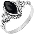 Gemstone Ring 925 Sterling Silver for Women - Handmade Natural Stone