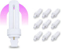 Lumenivo 13W Quad Tube Fluorescent Lamp GX23-2 Base - 10 Pack