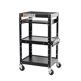 AV Presentation Cart Stand for Projectors, TVs, and Laptops