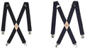 Dickies Mens 1-1/4 in Solid Straight Clip Suspender - Sturdy Fit