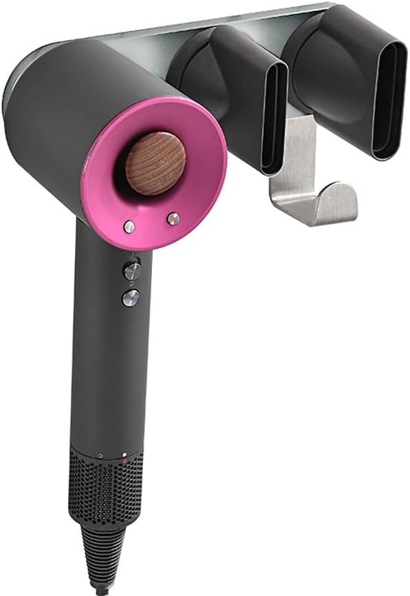 Space-Saving Hair Dryer Holder: Neatly Organize Your Dyson Gear!