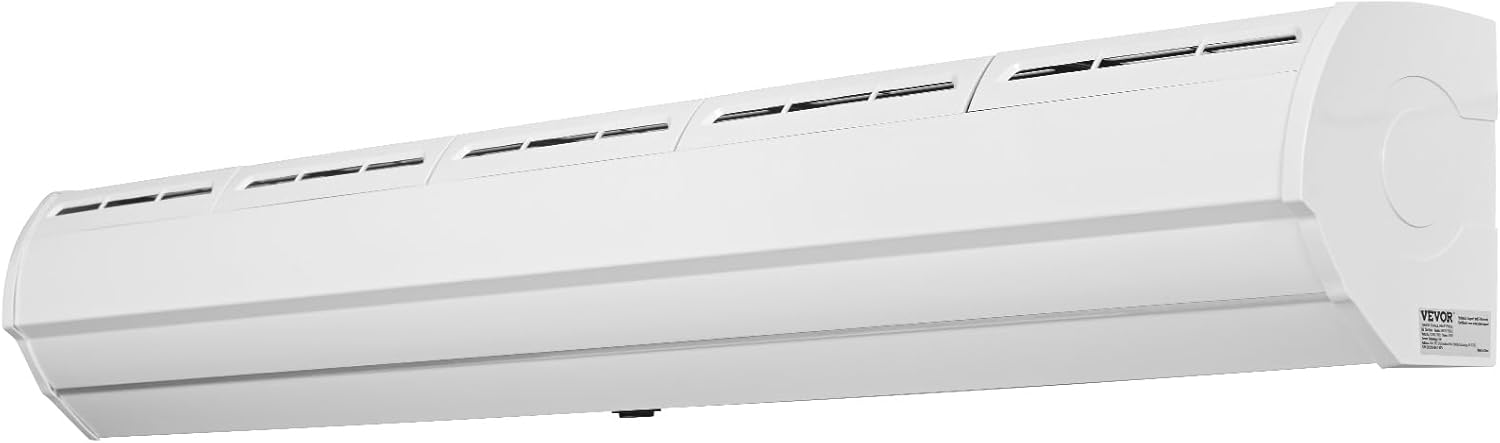 VEVOR 60 Commercial Air Curtain - Powerful 2 Speeds, Wall Mounted - Enhance Indoor Air Quality