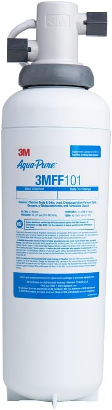 3M Aqua-Pure FF100 Under Sink Water Filter System for Cleaner Water