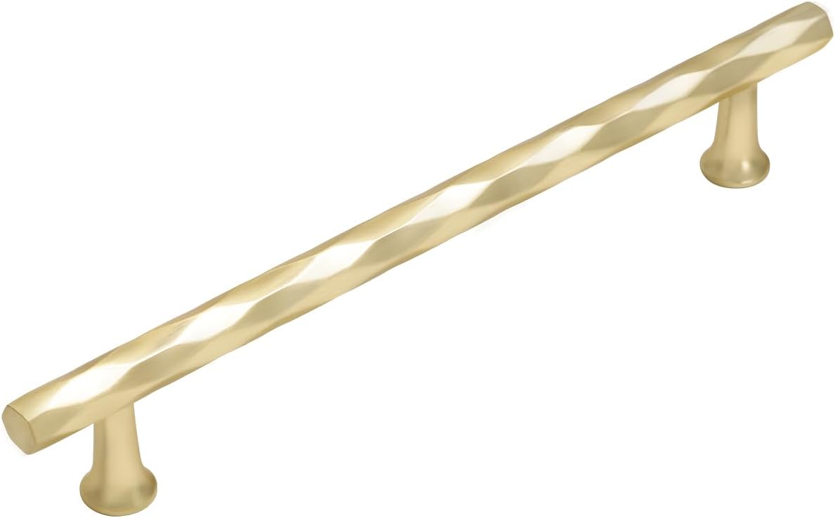 Brushed Gold Cabinet Pulls for Kitchen and Bathroom Decor