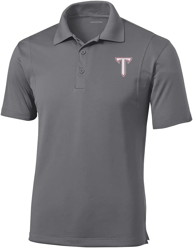 NCAA Men's Prime Athletic Logo Micro Pique Polo for Comfort