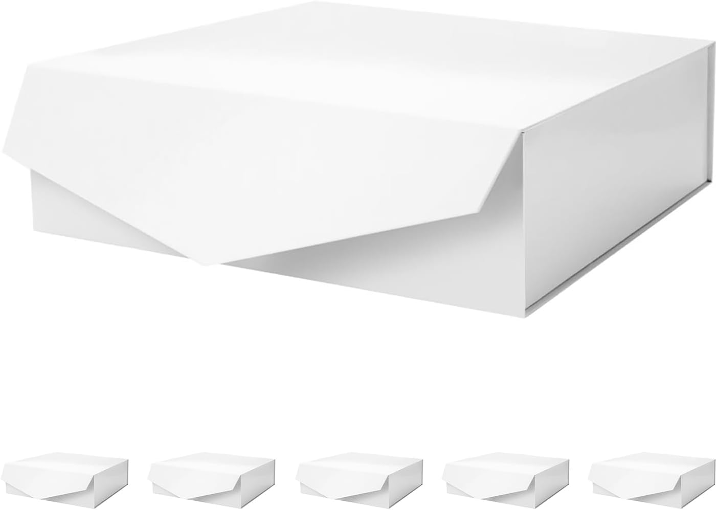 Large Gift Boxes with Lids - Sturdy Collapsible Design