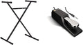 Casio ARST Single-X Adjustable Keyboard Stand with M-Audio SP-2