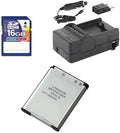 Nikon Coolpix S3600 Accessory Kit - Battery, Charger & 16GB Card