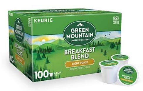 100 ct Green Mountain Breakfast Blend K-Cups
