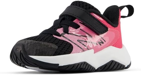 New Balance Baby-Girls Rave Run V2 Bungee for Active Play
