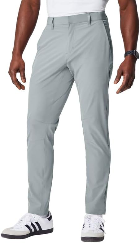 Fabletics Men's The Only Pant: Lightweight, Water-Repellent Comfort