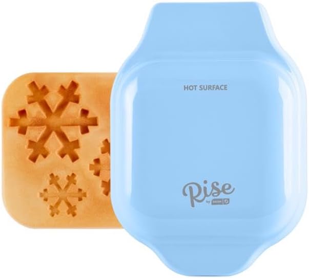 Dash Snow Mini Waffle Maker - Single Batch Ready!