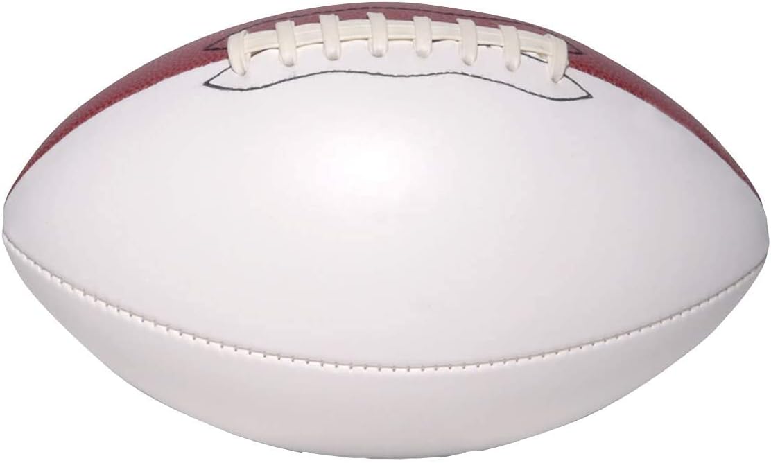 Autograph Blank Full Regulation 12 Inch Football for Signing