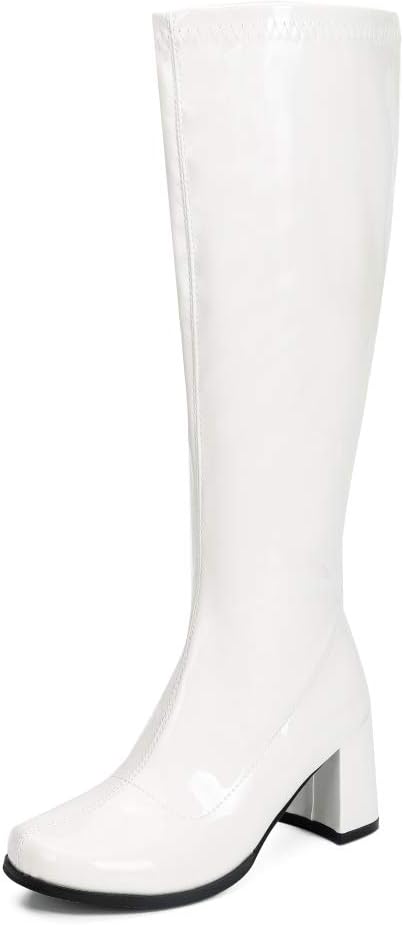 LIURUIJIA Women's Gogo Boots for Retro Disco Costume Fun