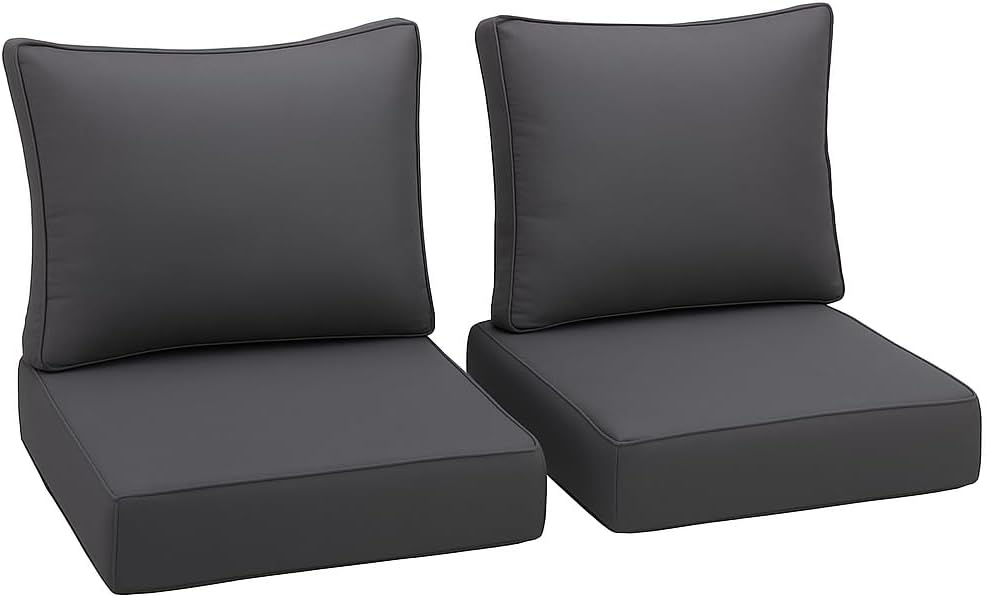 Outdoor Deep Seating Cushion Set for Comfortable Patio Relaxation