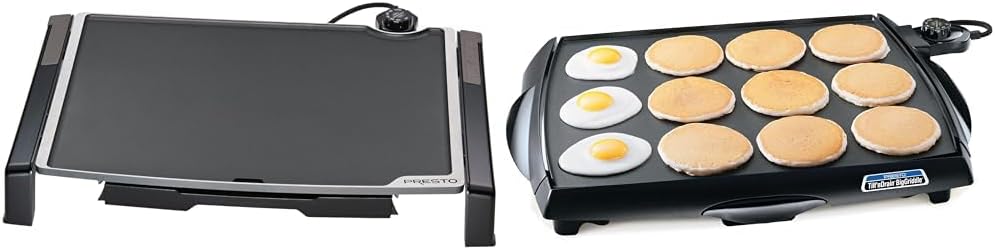 Presto Electric Tilt-N-Fold Griddle for Versatile Cooking