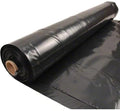 4 Mil Black Plastic Sheeting 20 ft x 100 ft - Heavy Duty Garden