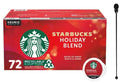 Holiday Blend Coffee K Cup Pods 72 Count - Seasonal Maple Notes