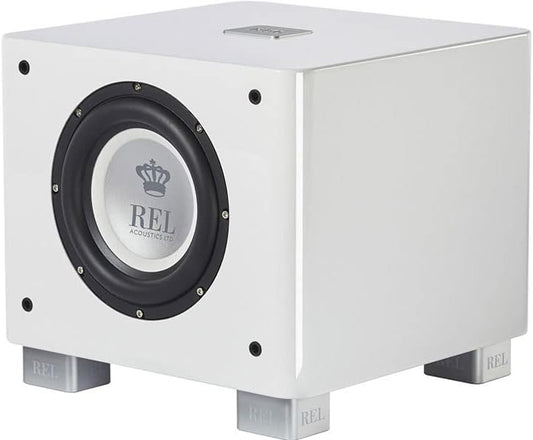 REL T/7x 8-Inch Powered Subwoofer - Deep Bass for HiFi & Home Theater by REL Acoustics