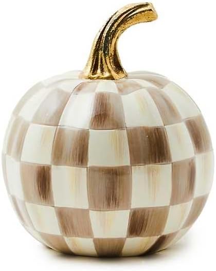 MACKENZIE-CHILDS Mini Pumpkin for Elegant Halloween Decor