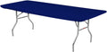 Kwik-Covers 8 ft Rectangle Plastic Table Covers 30 in x 96 in - Bundle