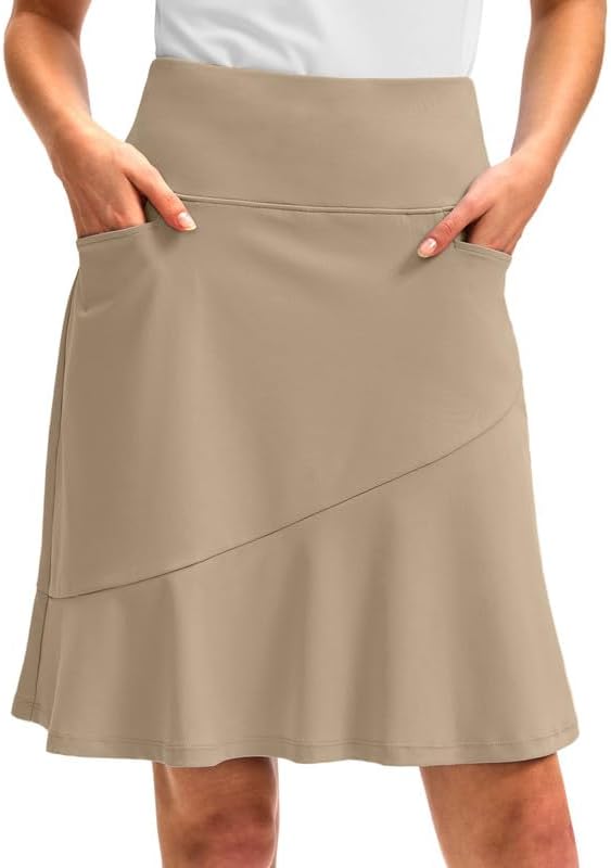 G Gradual Skorts for Women: Stylish 20in Knee Length Skirt
