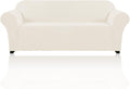 Stretch Sofa Slipcover for 3 Cushion Couch - Porcelain Fit