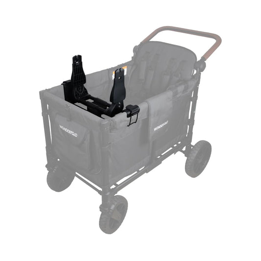 WONDERFOLD Infant Car Seat Adapter for Graco - 360-Degree Rotation